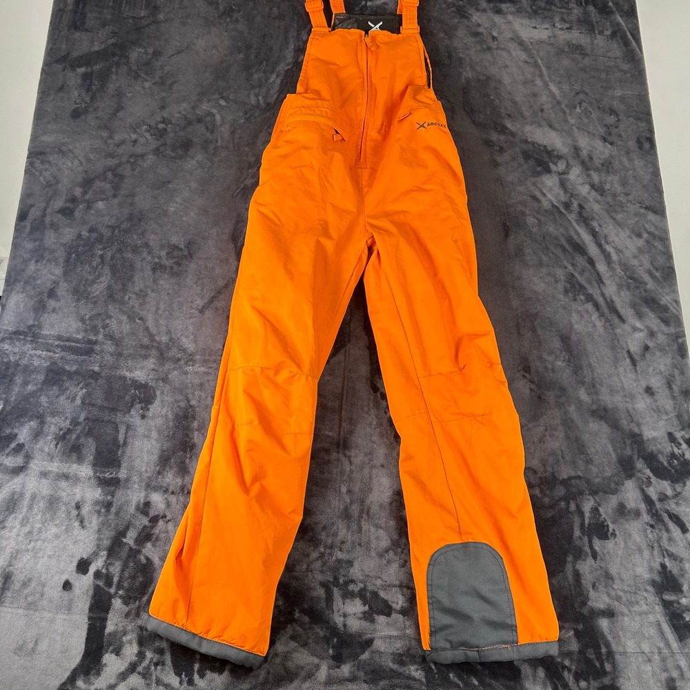 Arctix Snow Bibs Kids XL Orange Insulated Winter Ski Pants 5K